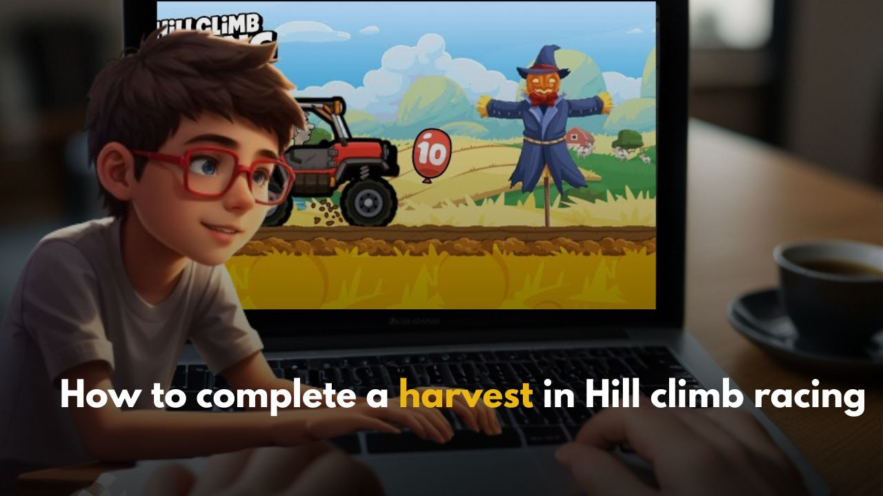 How to complete a harvest in Hill climb racing